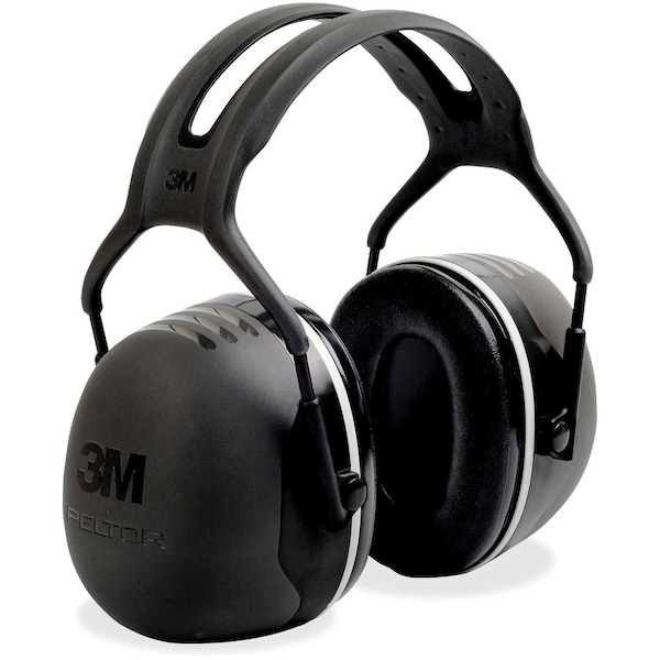 3M Over-the-head X-Series Over-The-Head X5 Earmuffs, X, Black - MMMX5A