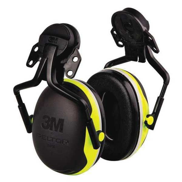 3M Hard Hat Mounted Ear Muffs, 25 dB, Peltor X4, Orange - X4P5E