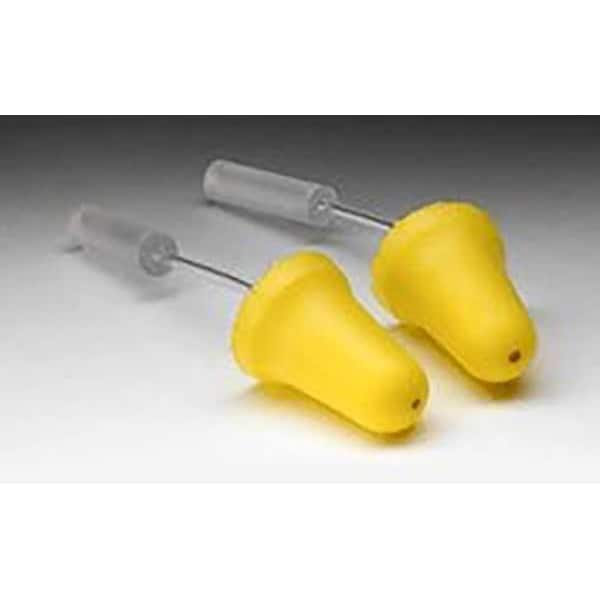 3M E-A-R E-A-Rsoft(TM) Disposable Foam Probed Test Ear Plugs, Bell Shape, 28 dB, Yellow, 50 PK - 393-2005-50