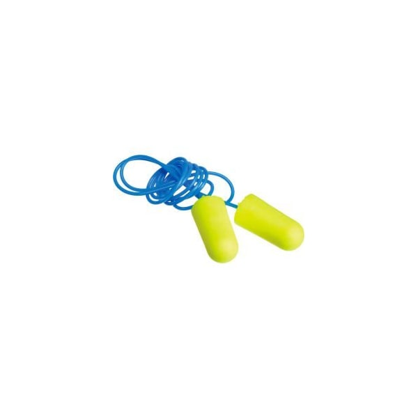 3M E-A-Rsoft Disposable Foam Earplugs, Bullet; Tapered Shape, 33 dB, Yellow - 7000002306