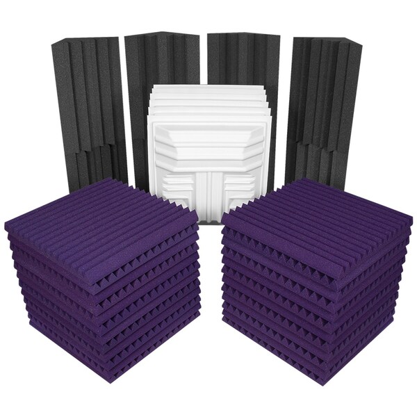 Auralex Acoustics Deluxe Plus Roominator Purple - DELUXE PLUS ROOMINATOR PURPLE