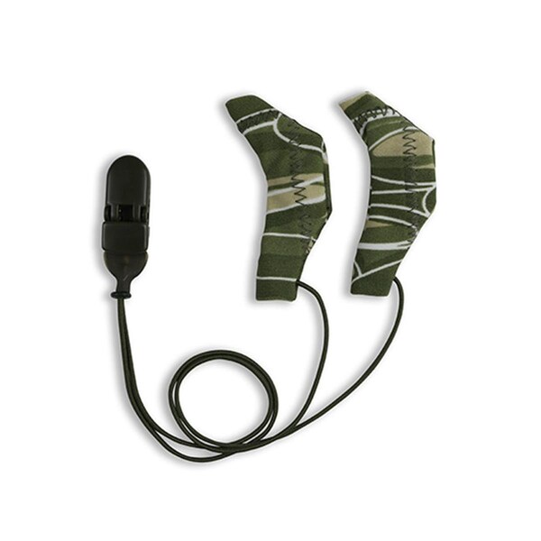 Ear Gear Cochlear M1 Corded Binaural Hearing Aids Protector, Camouflage - EG-COCHM1CORD-CAM