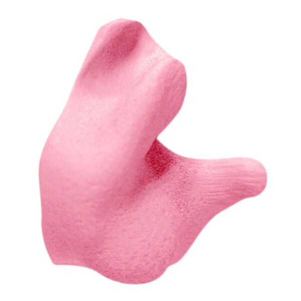 Radians RadiansCEP001-P Custom Molded Earplugs, NRR 26dB, Pink, 1 Pair - CEP001-P