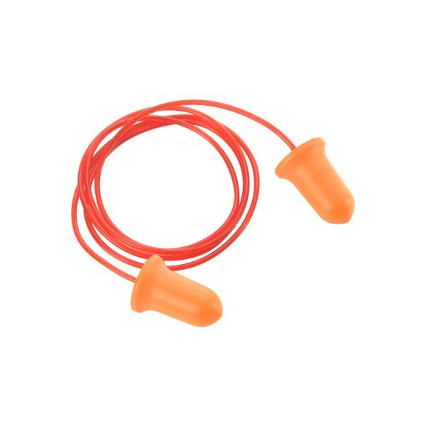 Simon, Evers & Co. Gmbh-Keelung Global Industrial Bell Earplugs Contour Corded NRR 32 dB 100 Pairs/Box - FEP-01C-100