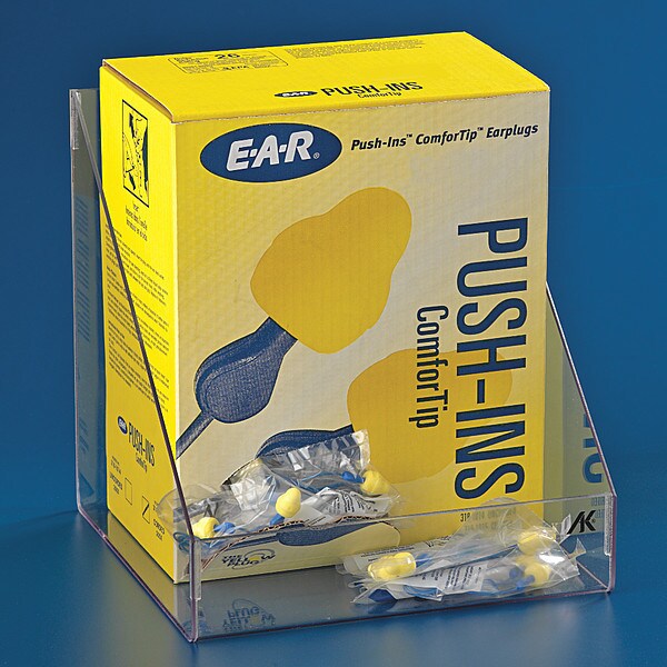 Zoro Select Reusable Ear Plugs with Dispenser, Wall Mount, Capacity: 200 Pairs - 3TCN4