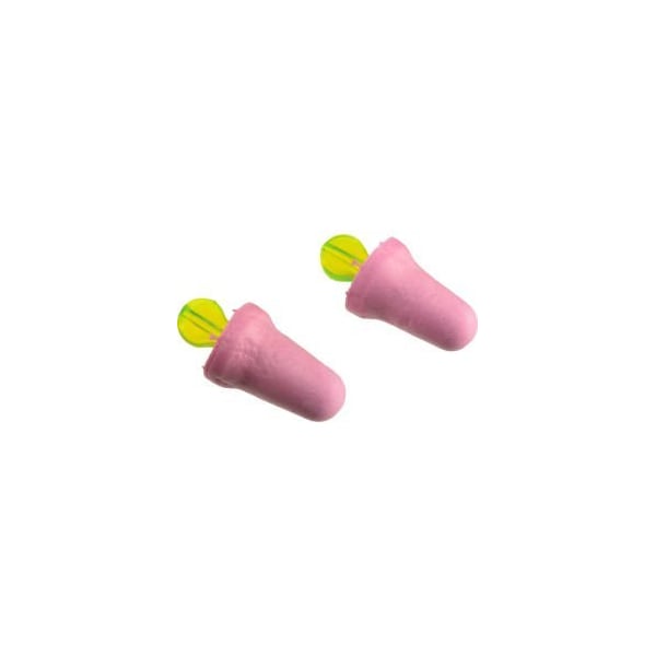 3M No-Touch Reusable Foam/Thermoplastic Earplugs, Bell Shape, 29 dB, Purple - 7000127180