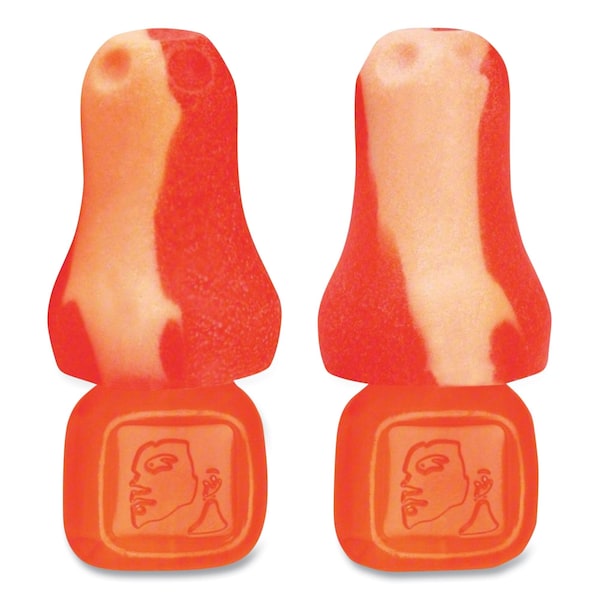 Honeywell Howard Leight Reusable Bell Shaped Uncorded Foam Earplugs, Uncorded, One Size Fits Most, 31 dB NRR, Orange, 1000PK - TFPLUS1