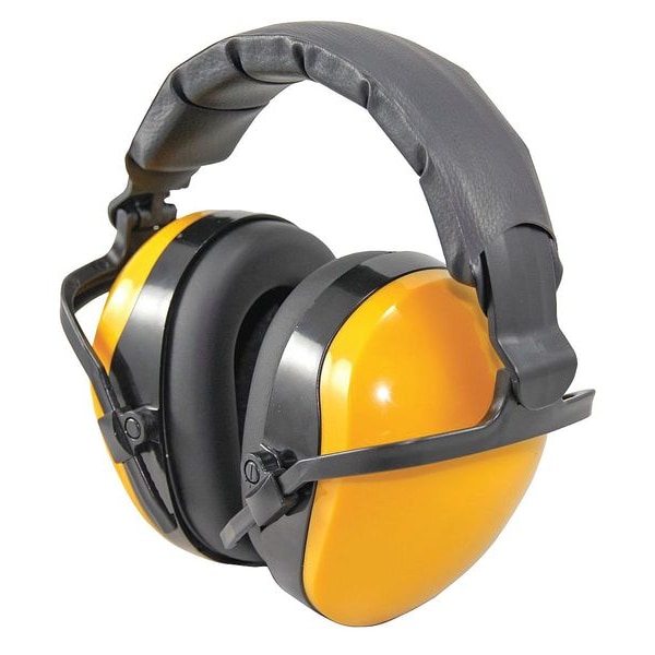 Condor Over-the-Head Ear Muffs, 25 dB, Condor, Yellow - 26X622