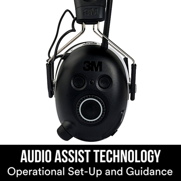 3M 3M WorkTunes 24 dB Soft Foam Bluetooth Earplugs/Earphones w/Mic Black 1 pair - 90542-3DC