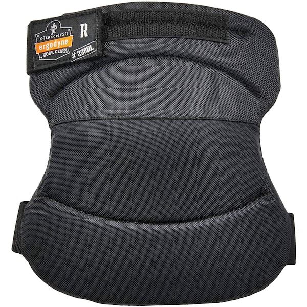 Ergodyne Wide Soft Cap Knee Pad - H And LBlack, PR - 230HL