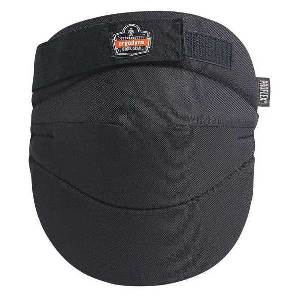 Ergodyne Wide Soft Cap Knee Pad - H And LBlack, PR - 230HL
