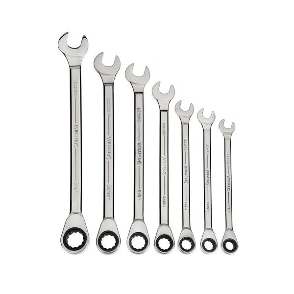 Llave combinada Williams, apertura de 3/4 de pulgada, redondeada, longitud total de 12 pulgadas - JHW1224RS