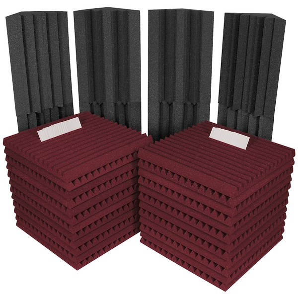Auralex Acoustics Project2 Roominator Burgundy - PROJECT2 ROOMINATOR BURGUNDY