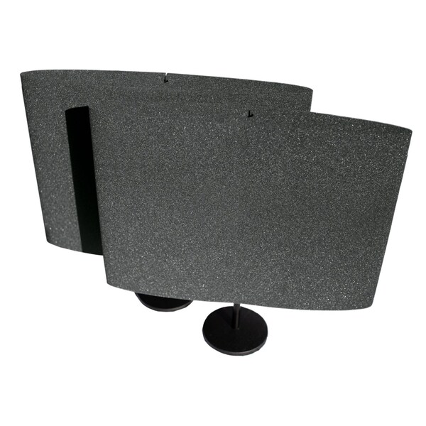 Auralex Acoustics DeskMAX Home Office Charcoal, 2PK - DESKMAX™ HOME OFFICE CHARCOAL