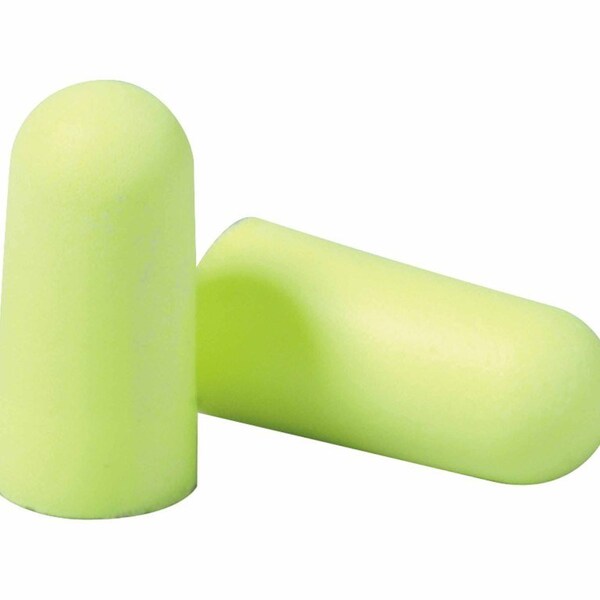 3M E-A-R Ear Plugs Cordless One Size Fits Most Yellow, 400PK - 312-1250