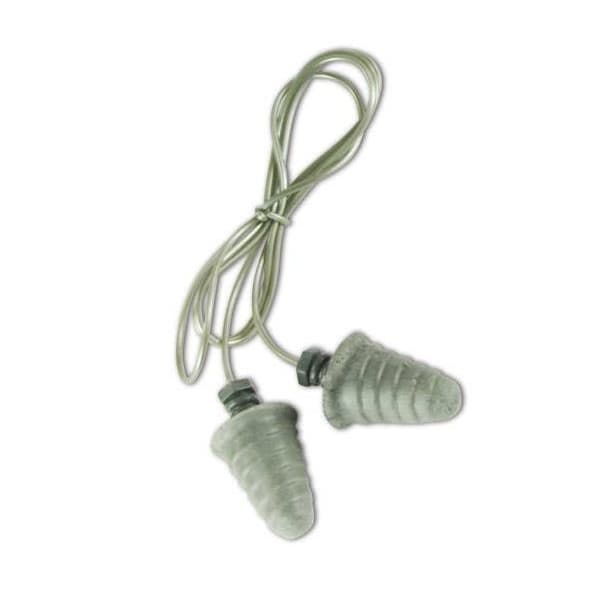 3M Peltor E-A-R Reusable Foam/Thermoplastic Earplugs, Cone Shape, 32 dB, Gray, 120 PK - 10093045929525