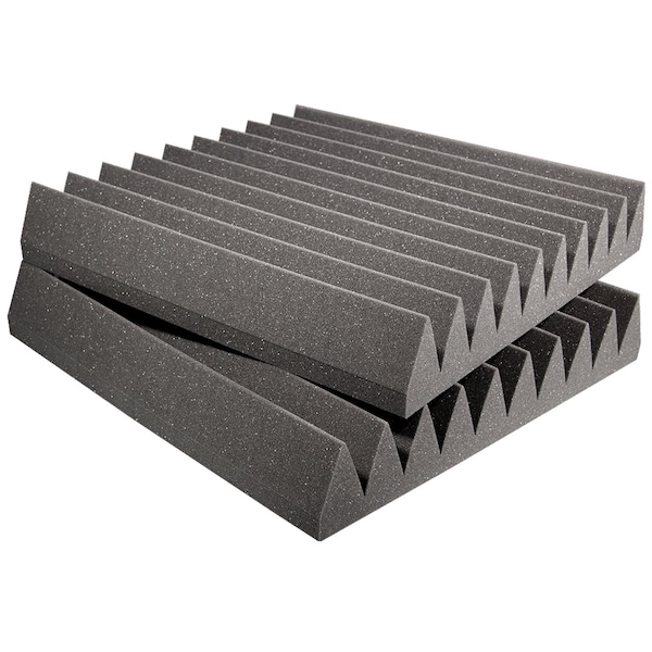 Auralex Acoustics 4 in. StudioFoam Wedge, 12PK - 4" STUDIOFOAM WEDGE