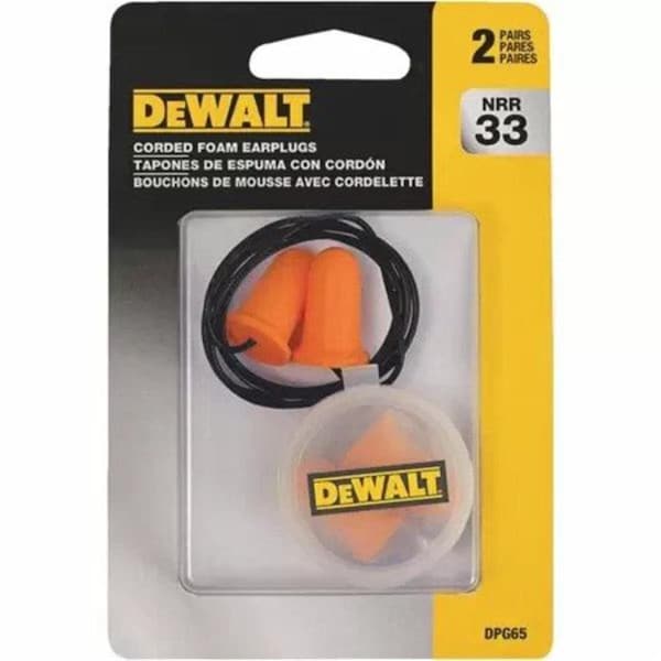Radians Corded Ear Plugs, 2 Pair, 6PK - 113479