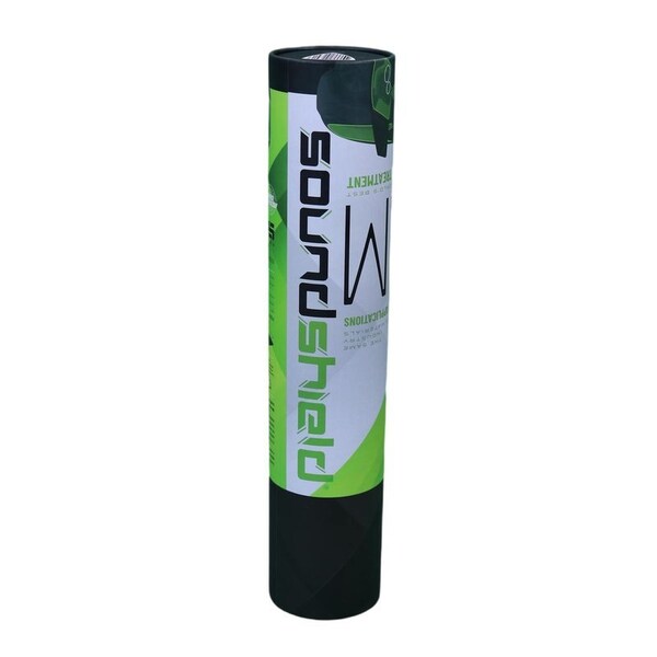 Soundshield 11 Sq Feet of Adhesive Backed Pressure Sensitive Butyl Rubber for Noise Attenuation - SSD-SLIM