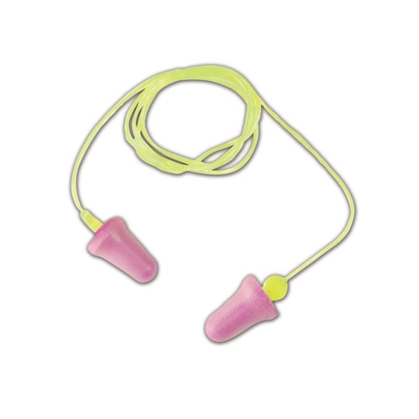3M Peltor No-Touch Foam/Thermoplastic Ear Plugs, Bell Shape, 100 PK - 10093045980151