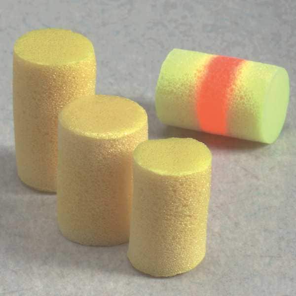 3M E-A-R Classic Disposable Foam Ear Plugs, Cylinder Shape, 29 dB, Yellow, 1000 PK - 312-1082