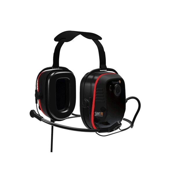 Sensear SM1R-IS SMART HEADSET BEHIND-THE-NECK, NO BAT, RADIO Powered, NA Intrinsically Safe Rated - SM1RISE1