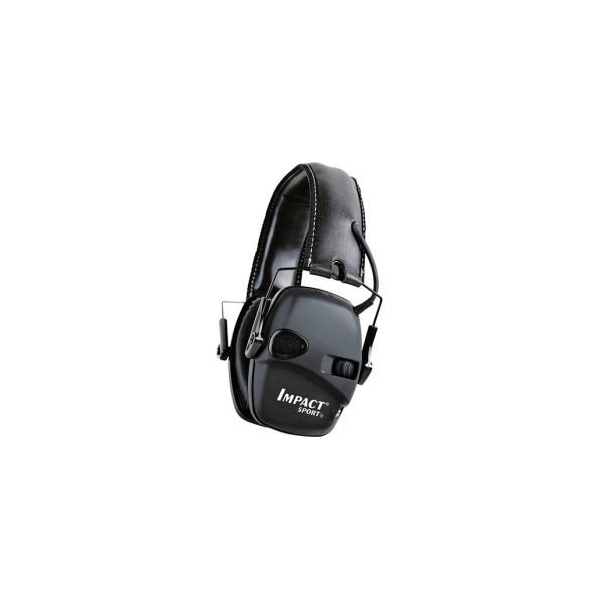 Honeywell North Howard Leight 1030942 Impact Sport Folding Electronic Earmuff, Black, NRR 22 dB - 1030942