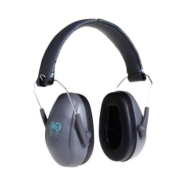 Girls With Guns Assure Protective Safety Glasses & Earmuffs Combo Set, Gray/Teal/Black - 2388