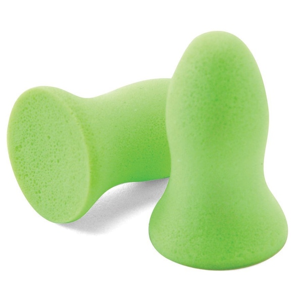 Moldex Meteors Earplug, One Size, Disposable, Contoured, Uncorded, Bright Green Plug, 33 dB - 6870