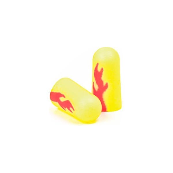 3M E-A-Rsoft 153; Yellow Neon Blasts 153; Foam Earplugs, Ear 312-1252, 200-Pair - 7000002304
