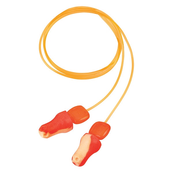 Honeywell Howard Leight TrustFit Plus Reusable Foam Ear Plug, Bell Shape, 31 dB, Orange, 100 PK - TF-PLUS-30