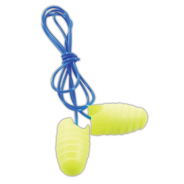 3M E-A-R 3M™ 312-6001 E-A-Rsoft Grippers Corded Earplugs, 200 Pairs,  - 10080529120905