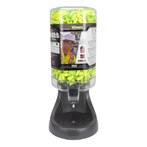 Radians Ear Plugs Refillable Disp w/Deterrent Plugs-500Pr - FPD-500L34