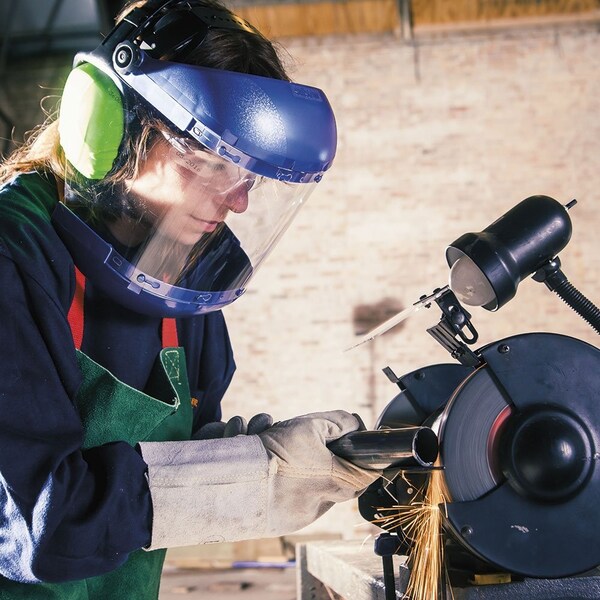 Sellstrom Over-the-Head Ear Muffs, 25 dB, HPD425, Hi-Vis Green - S23407