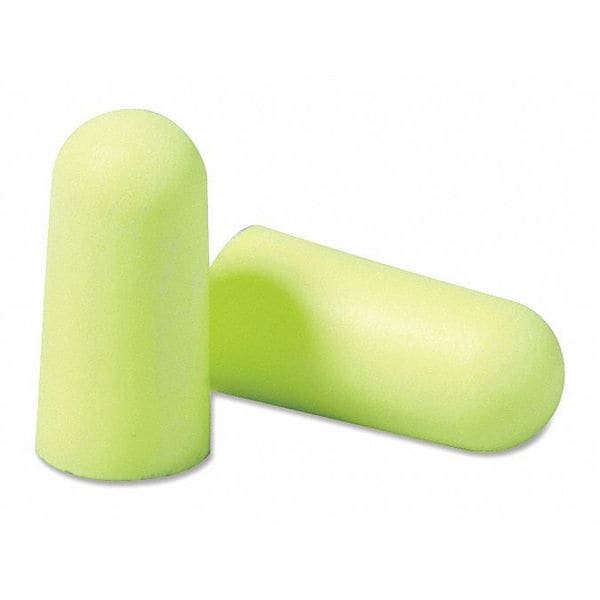 3M E-A-R E-A-Rsoft Yellow Neons Disposable Ear Plugs, 33 dB, Yellow, 200 PK - 3121250