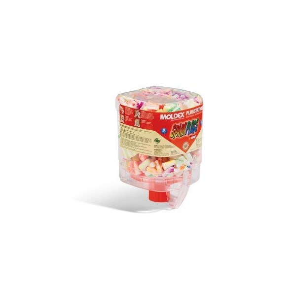 Moldex SparkPlugs Ear Plugs in PlugStation Dispenser, 250PK - HNG193