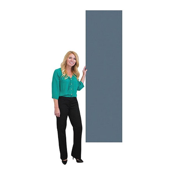 Screenflex Acoustical Wall Panel, 22"Wx82"L x1 1 - WPD74-DB