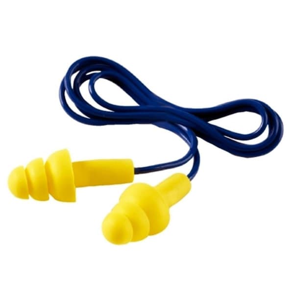 Ear UltraFit Corded plugs With Cord - Yellow - 247-340-4004