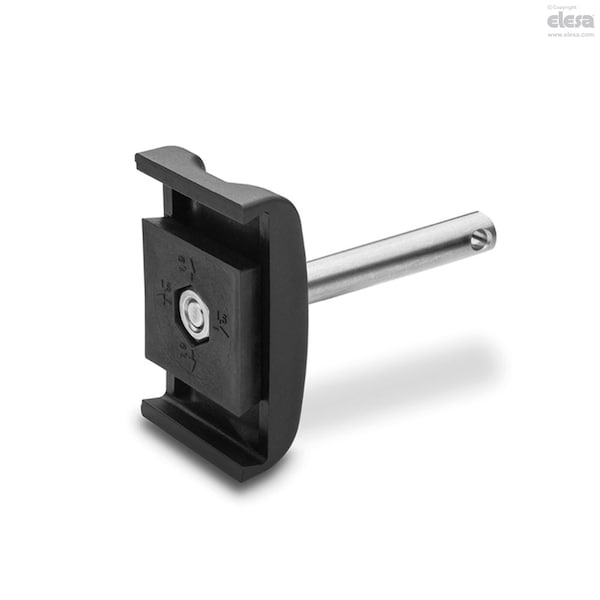 Elesa For trapezoidal guides, with pin and nut, MPG-2T-P14 - MPG-2T-P