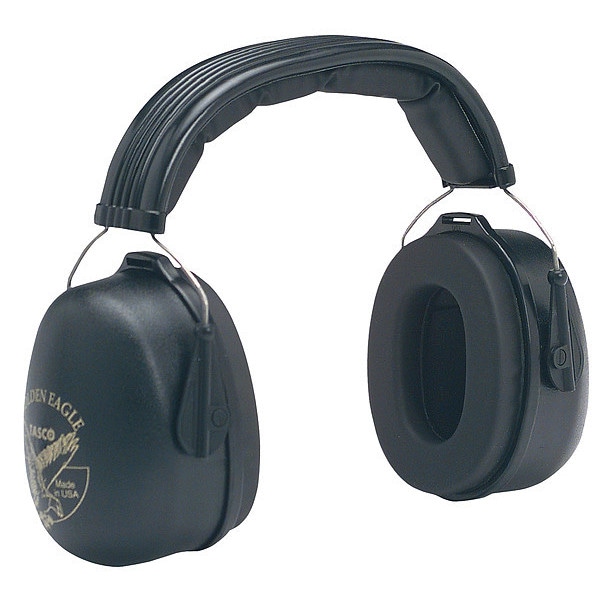 Tasco Folding Ear Muffs, 27 dB, Golden Eagle, Black - 100-02953