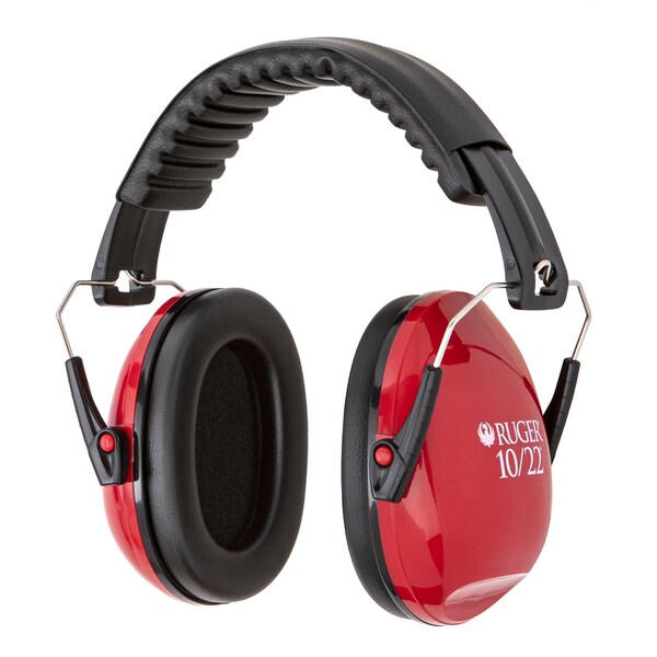 Ruger 10/22 Low-Profile Passive Safety Shooting Earmuffs, 21dB NRR - 70571