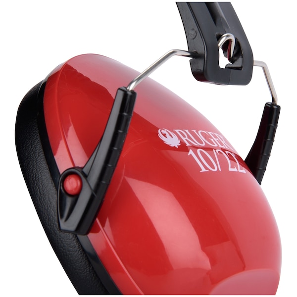 Ruger 10/22 Low-Profile Passive Safety Shooting Earmuffs, 21dB NRR - 70571