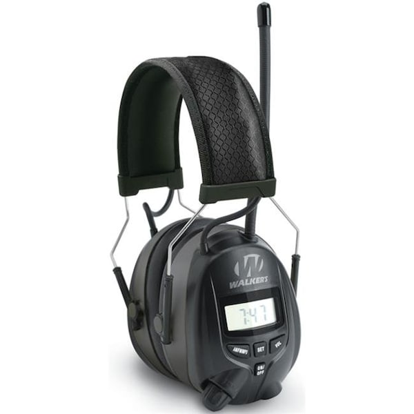 Awesome Audio Walkers Game Ear Am & FM Radio Muff with Digital Display - AW1106332