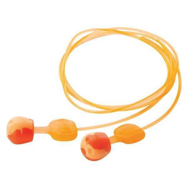 Honeywell Howard Leight TrustFit(TM)Pod Reusable Foam Ear Plugs, Pod Shape, 28 dB, Orange, 100 PK - TRUSTFITPOD-30