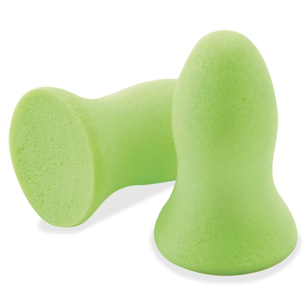 Moldex Meteors(R) Disposable Foam Ear Plugs, Bell Shape, 33 dB, Green, 200 PK - 6870