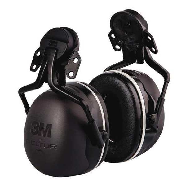 3M Peltor Hard Hat Mounted Ear Muffs, 31 dB, Peltor X5, Black - X5P5E