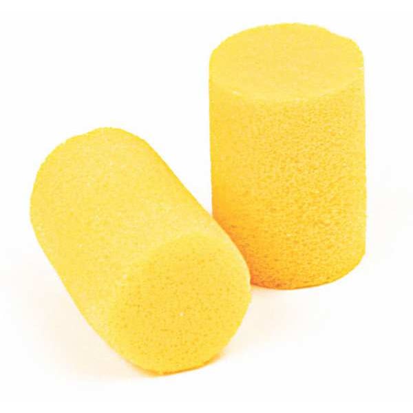 3M E-A-R Classic Disposable Foam Ear Plugs, Cylinder Shape, 29 dB, Yellow, 200 PK - 312-1201