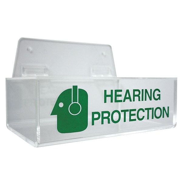 Zoro Select Reusable Ear Plugs with Dispenser, Table Top, Wall Mount, Capacity: 100 Pairs - 23Z422