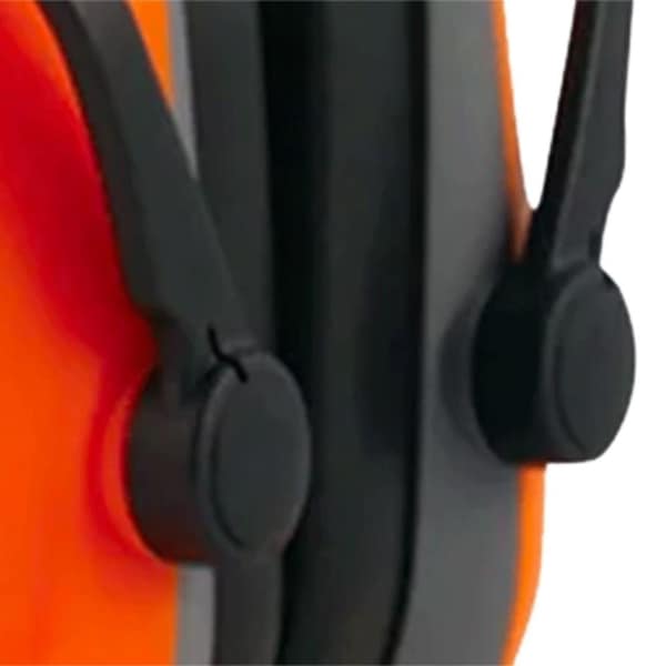 Jackson Safety Over-the-Head Ear Muffs, 23 dB, H70 Vibe, Orange - 20773