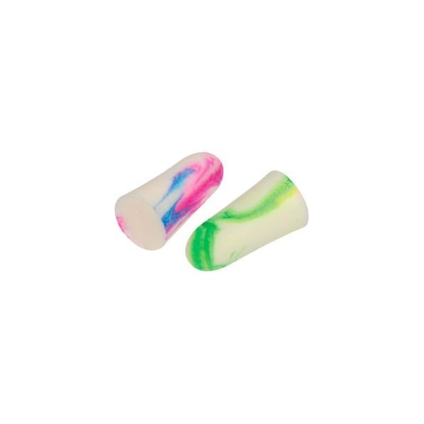 Moldex Moldex 6604 SparkPlugs Multi-Color Foam Earplugs, Uncorded, 200 Pairs/Box - 6604